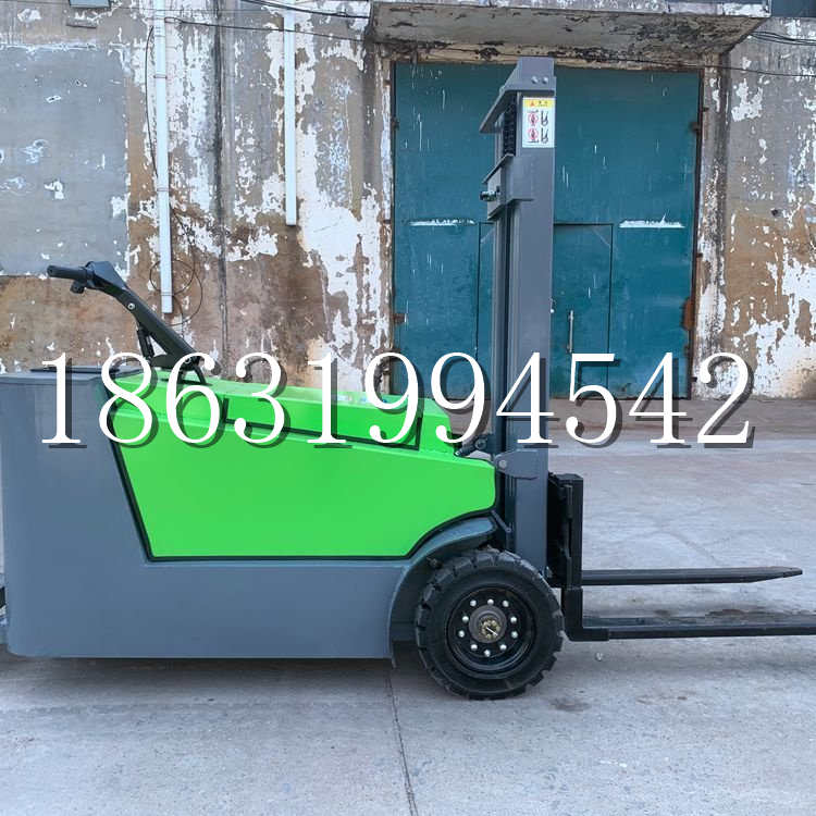 赫山区小型电动叉车1吨2吨步行站驾式电瓶堆高充电装卸车液压升降车铲车